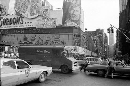 The MF Gallery A Push, New York, NY, 1976 Photograph