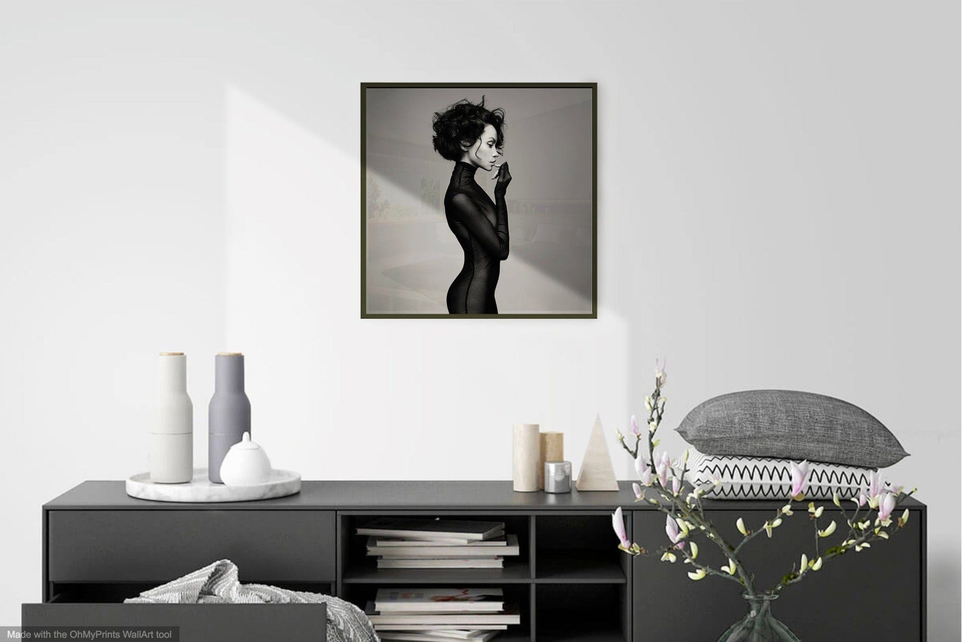 Lightworks Black Dress Portrait #1 Photograph