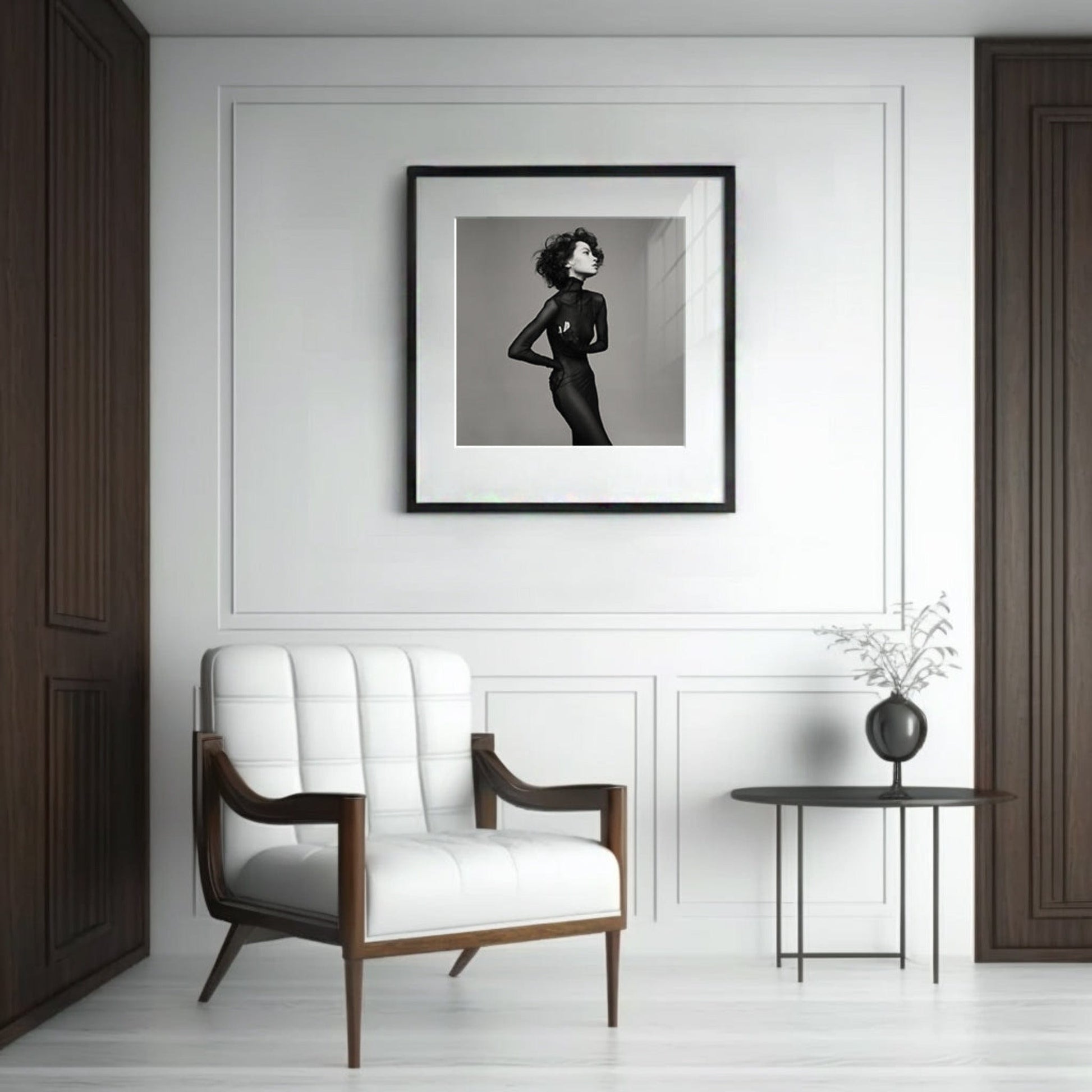 Lightworks Black Dress Portrait #7 Photograph