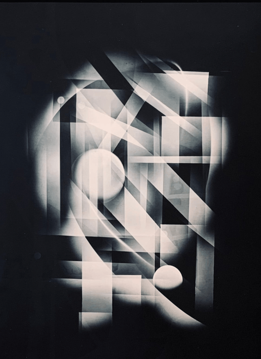 MMX Gallery Central Park, New York City Photograph, Mixed process of camera-less photography; Luminogram and Photogram
