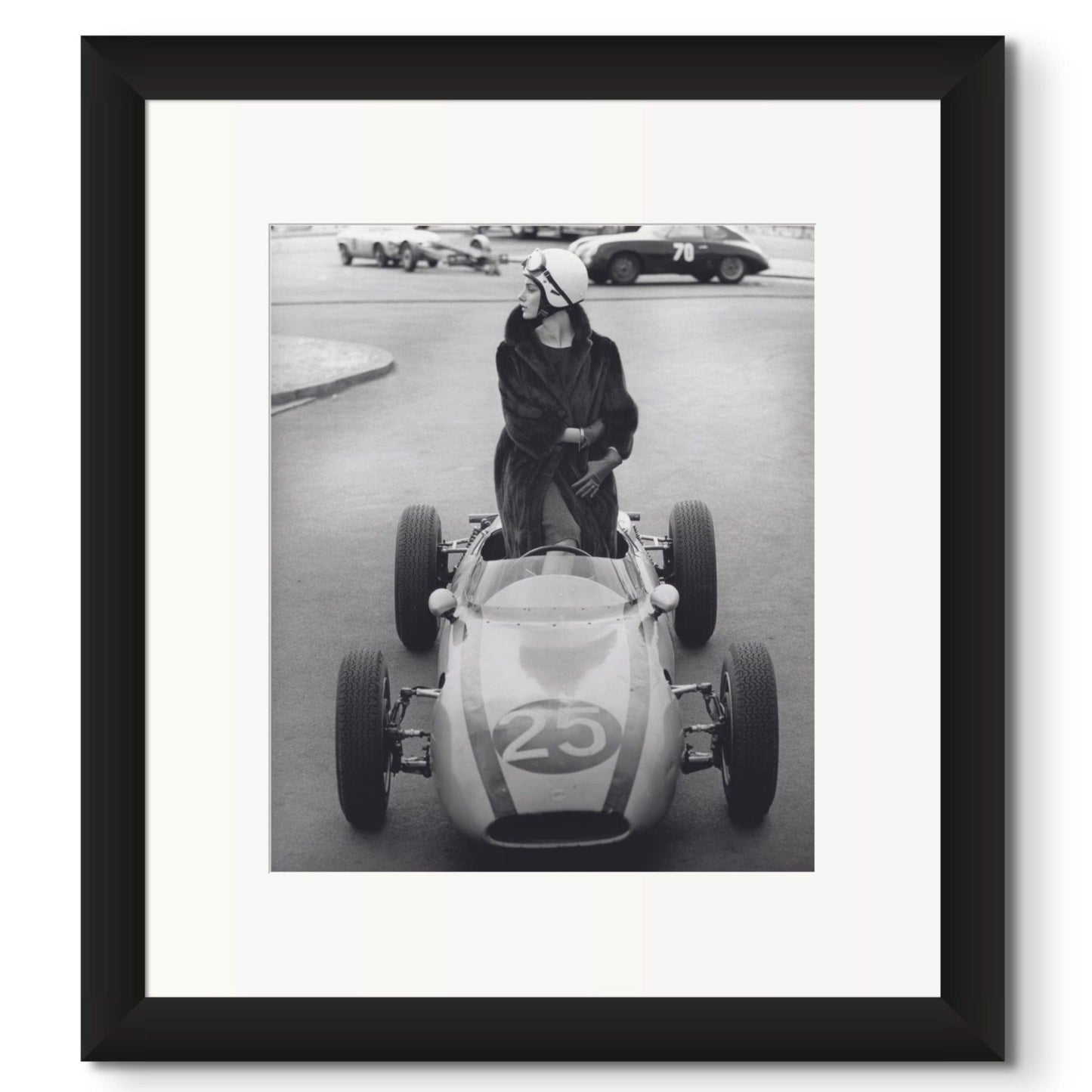 Lightworks Judy Dent auf der Avus, Berlin Photograph