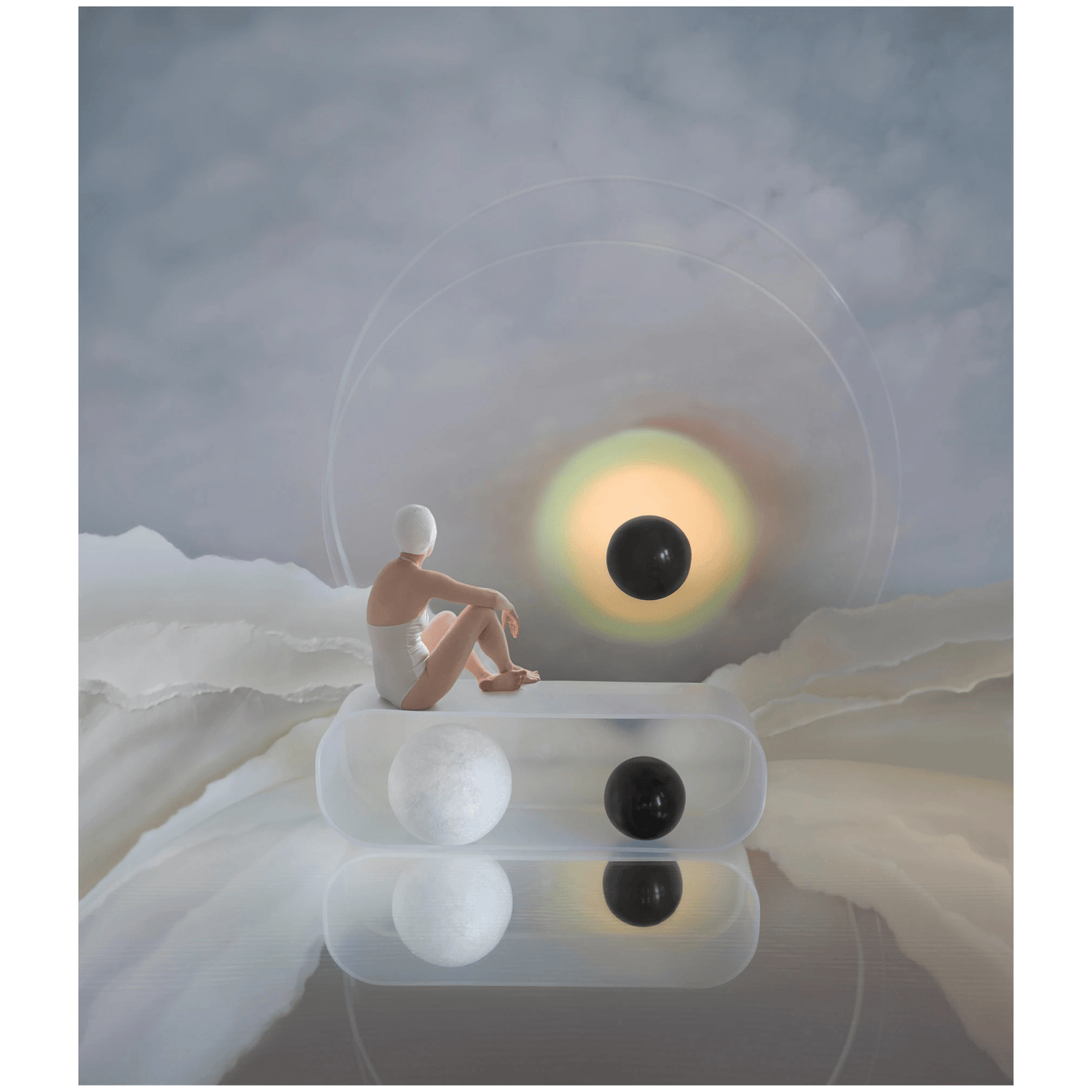 Lightworks Greeting The Rising Star Photograph