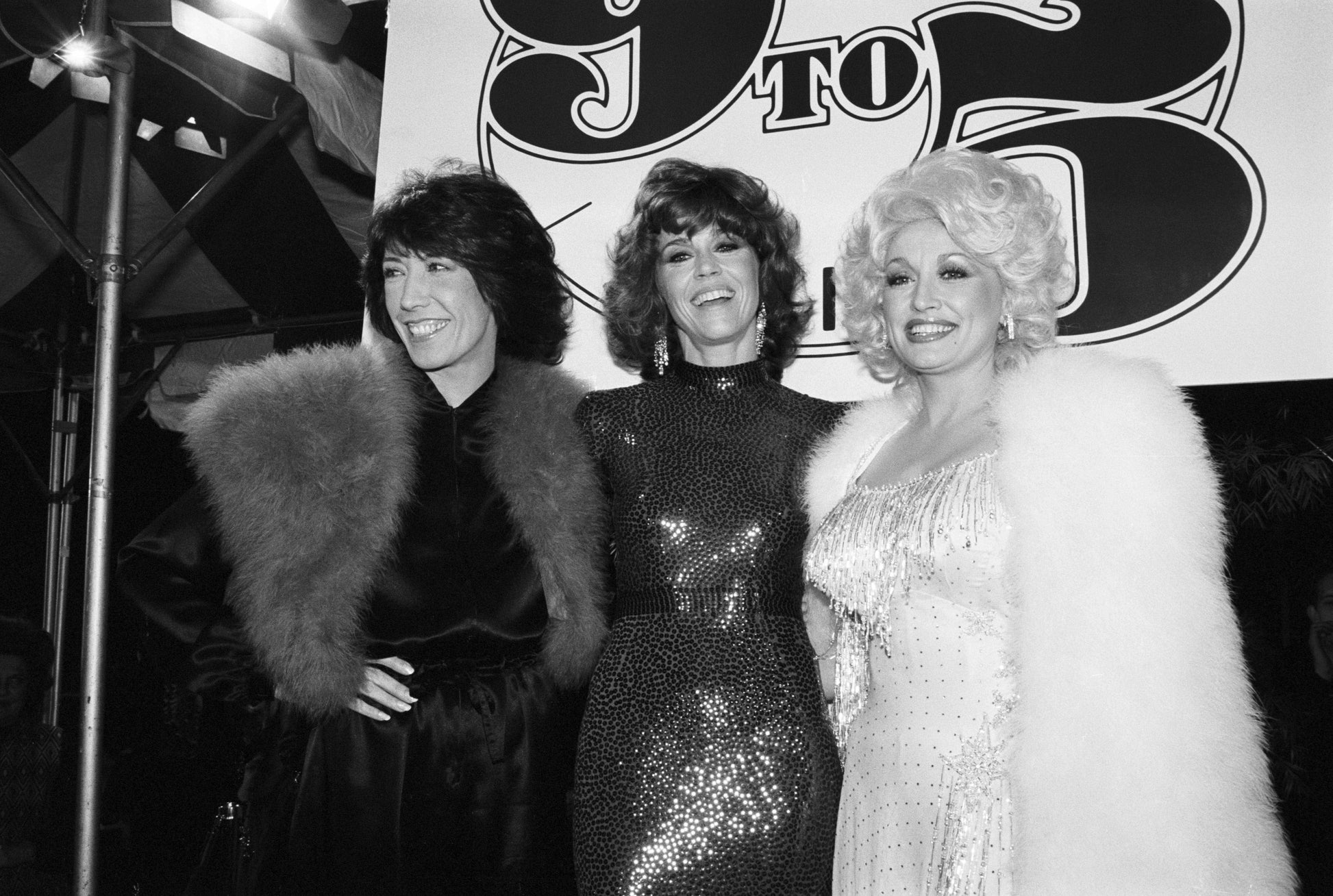 The MF Gallery Lily Tomlin, Jane Fonda, & Dolly Parton at the Hollywood Premiere of 9 to 5, December 12, 1980 Photograph