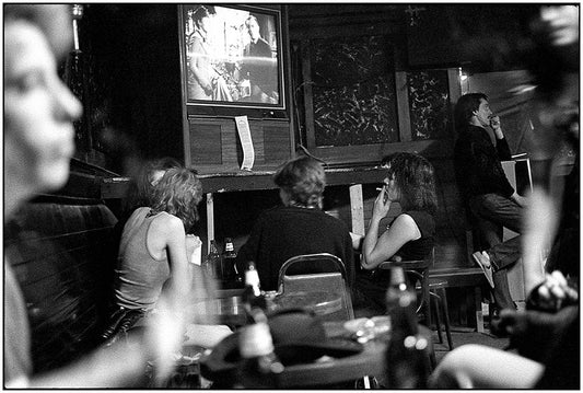 The MF Gallery Saturday night at the tavern, Toronto, 1987 Photograph