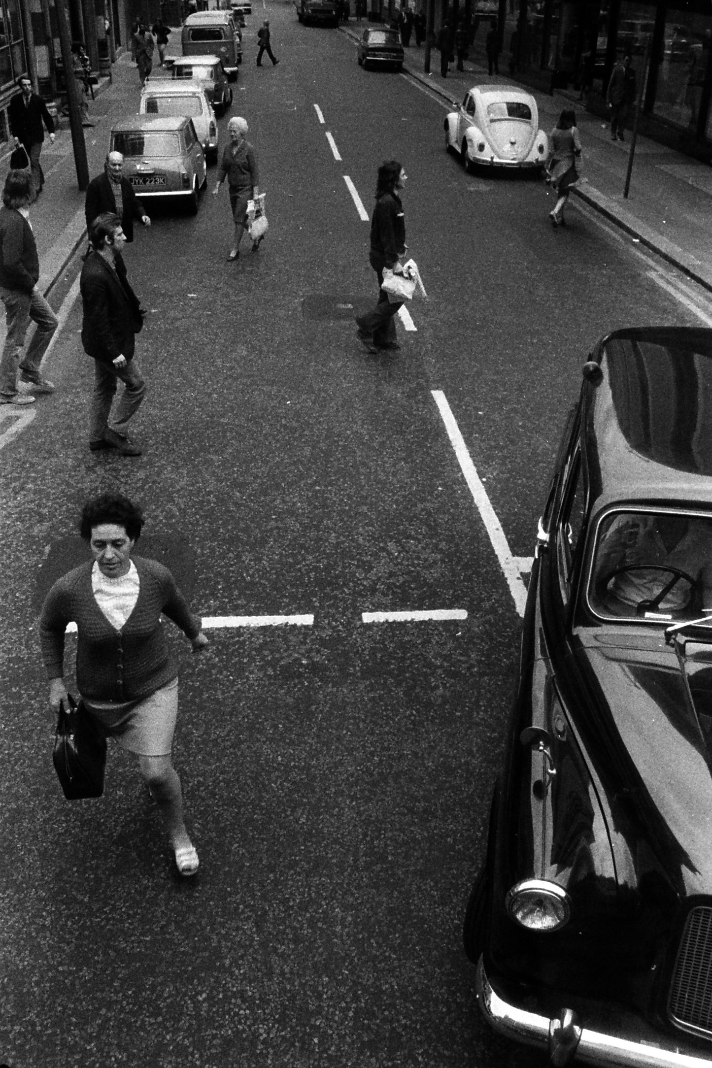 The MF Gallery Street Ballet (view from double-decker bus), London, 1966 Photograph