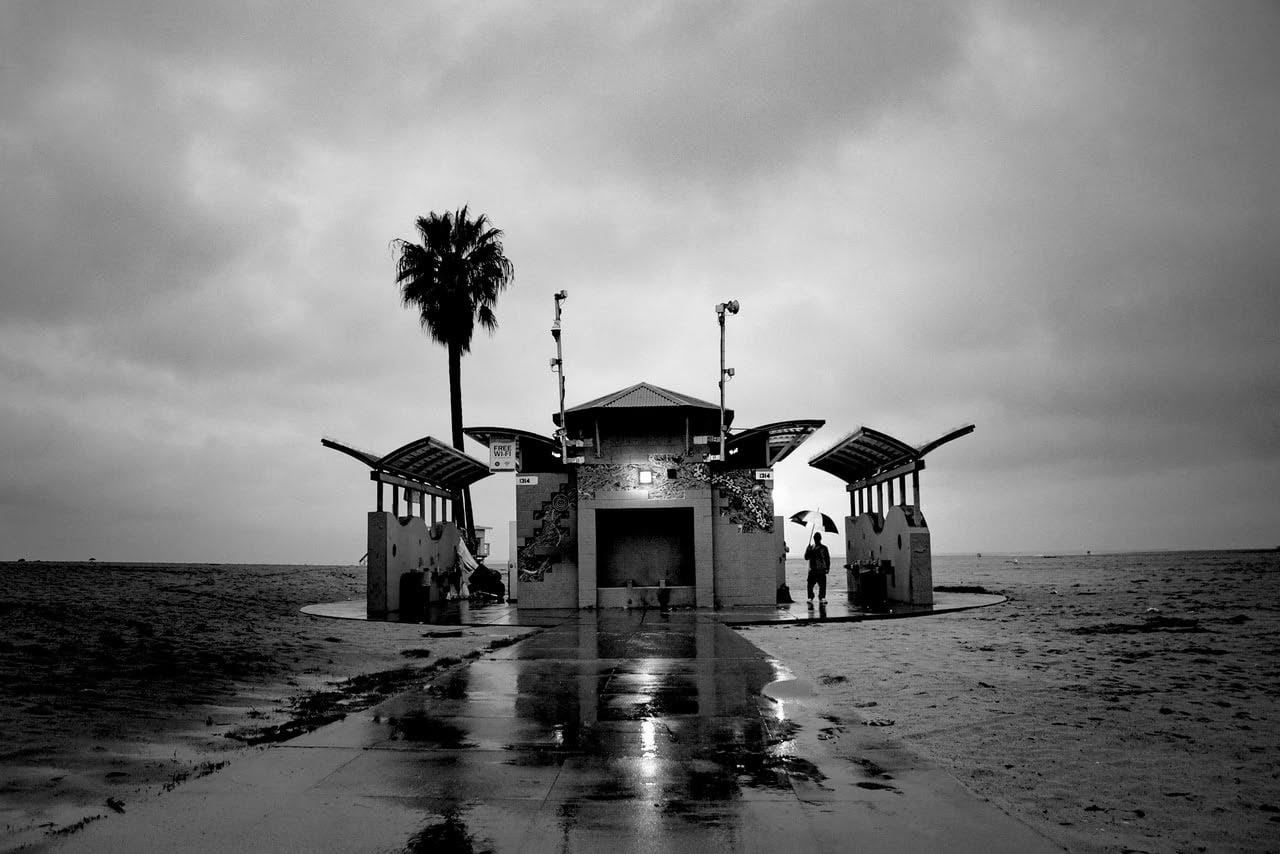 The MF Gallery Umbrella Man, Venice, California, 2024 Photograph