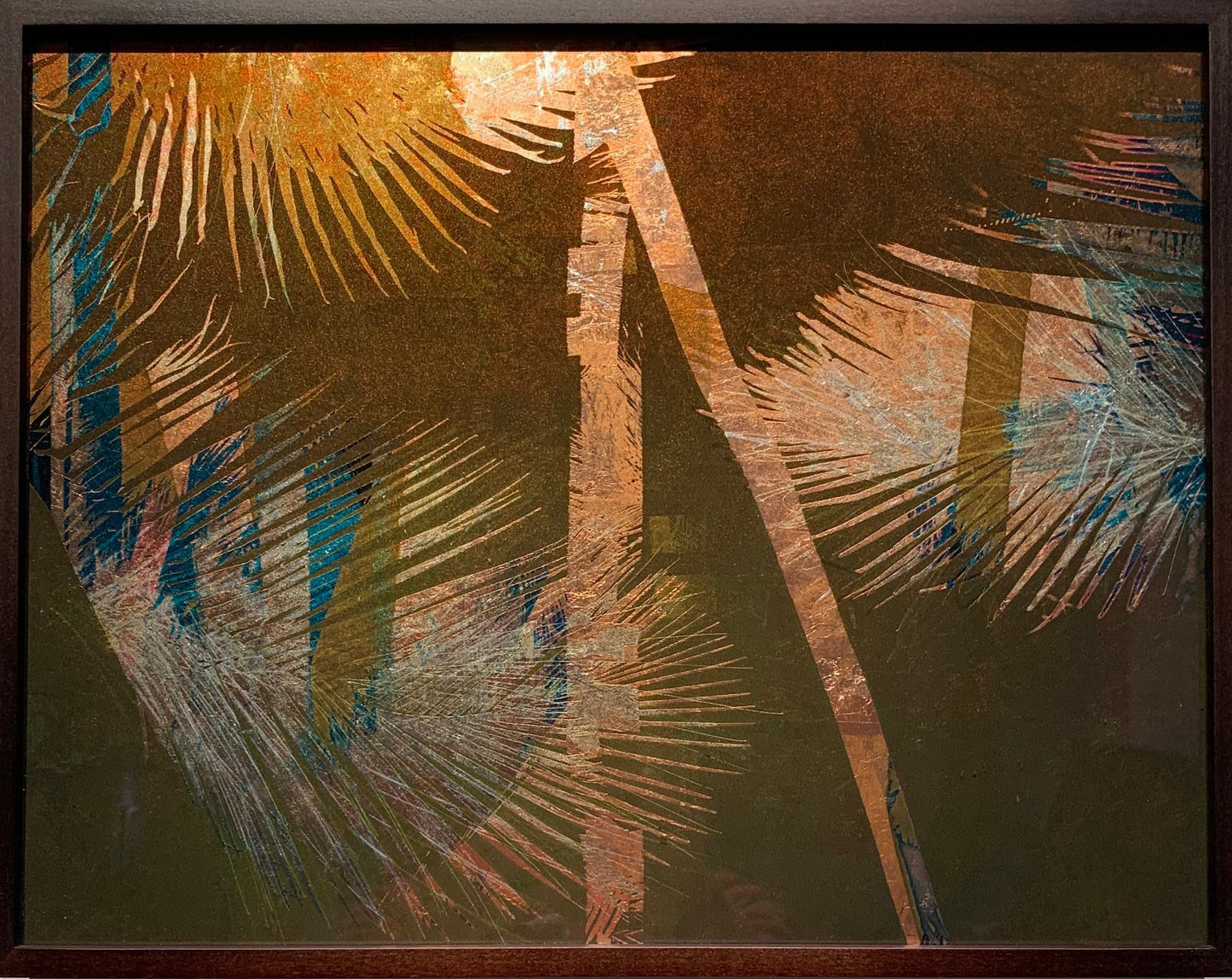 MMX Gallery Rustic Blaze Photograph; Photographic Print on Museum Glass