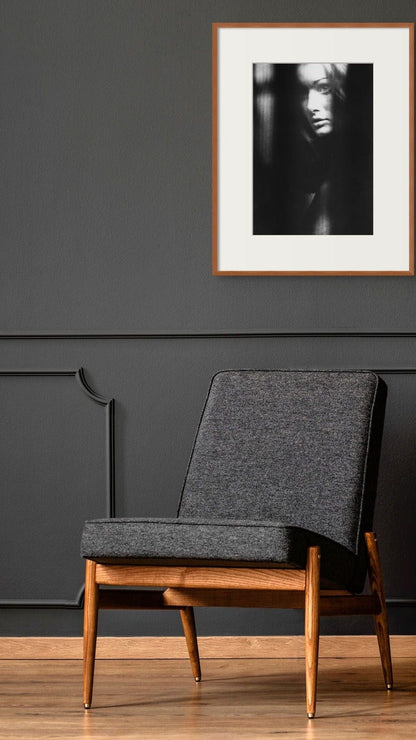 Lightworks 70's Face in Shadow Photograph