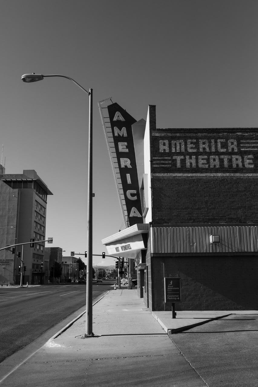 The MF Gallery America Theatre, Casper, Wyoming, 2020 Photograph