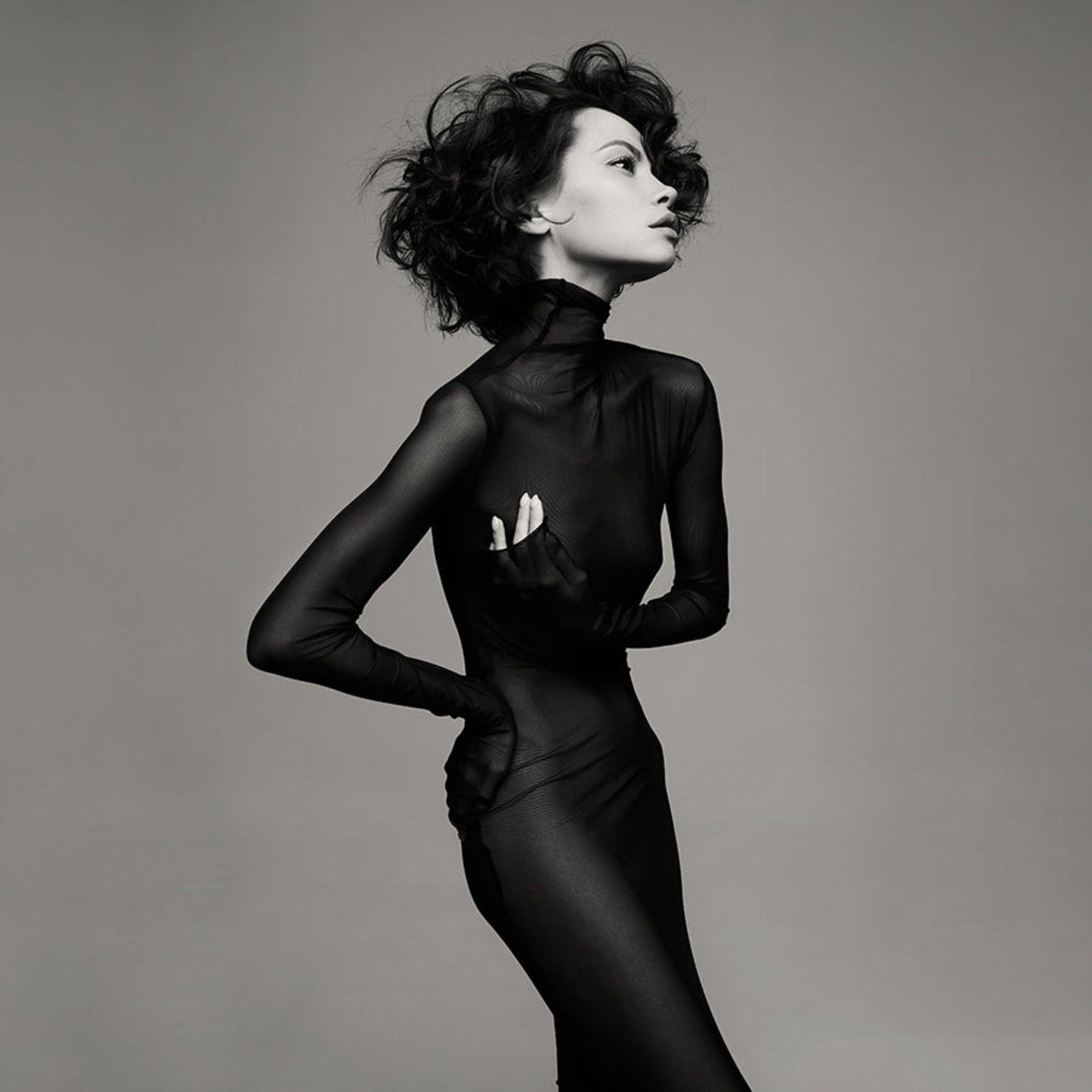 Lightworks Black Dress Portrait #7 Photograph