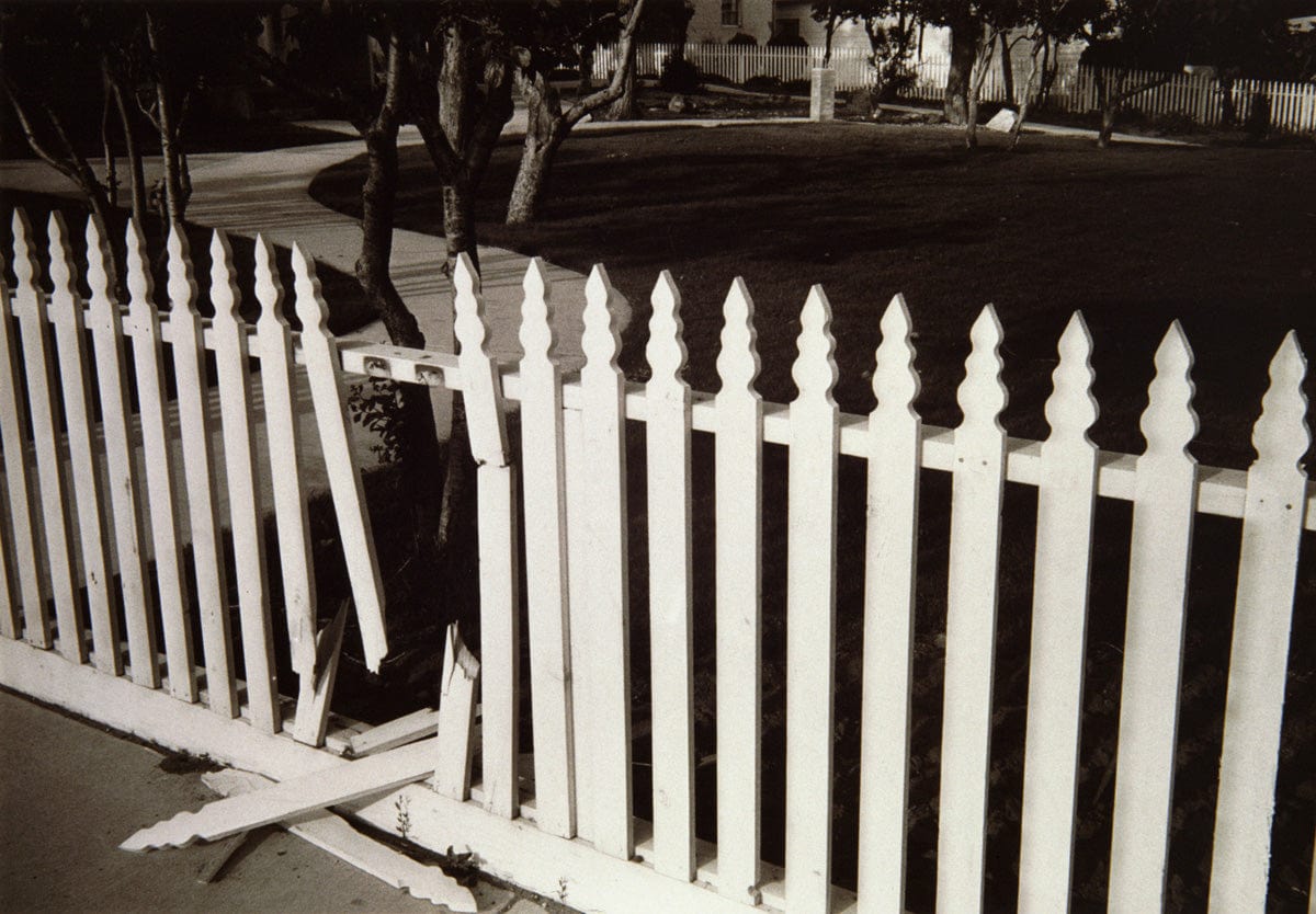 Crane Kalman Brighton Broken Picket Fence Photograph