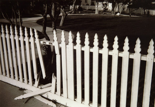 Crane Kalman Brighton Broken Picket Fence Photograph