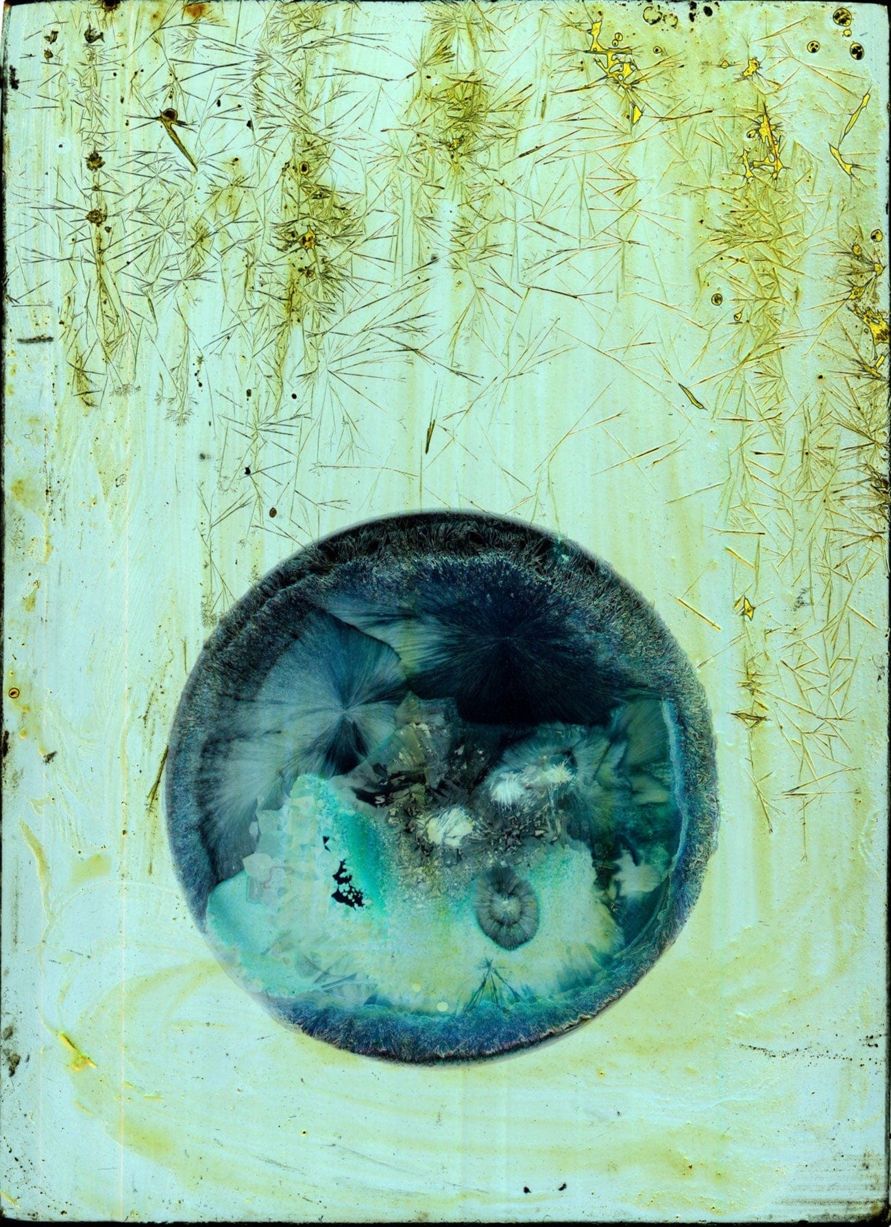MMX Gallery Chemical Works, 'Blue Dot' Photograph