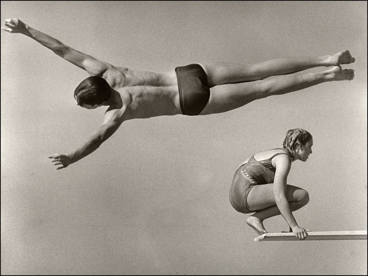 The MF Gallery Divers, Pleasanton, CA, 1986 Photograph