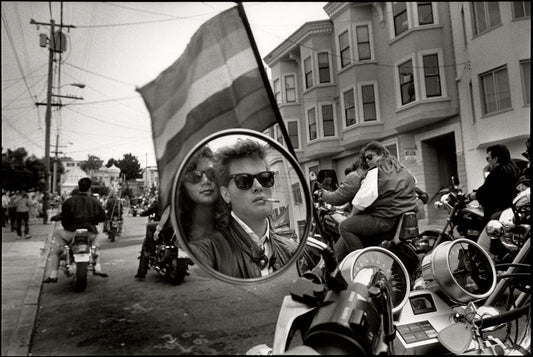 The MF Gallery Dykes on Bikes Before the Parade, 1988 Photograph