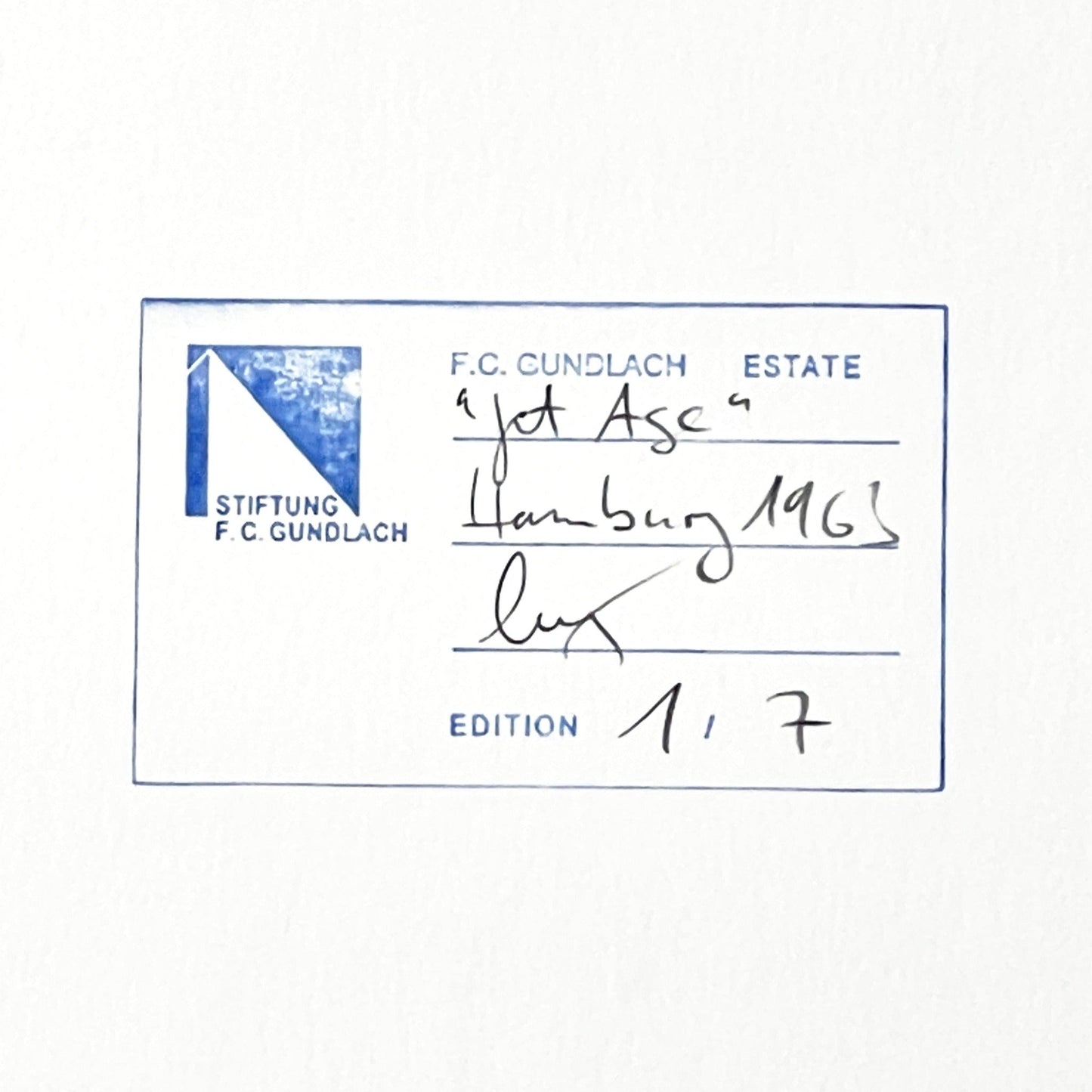 Jet Age, Hamburg 1963