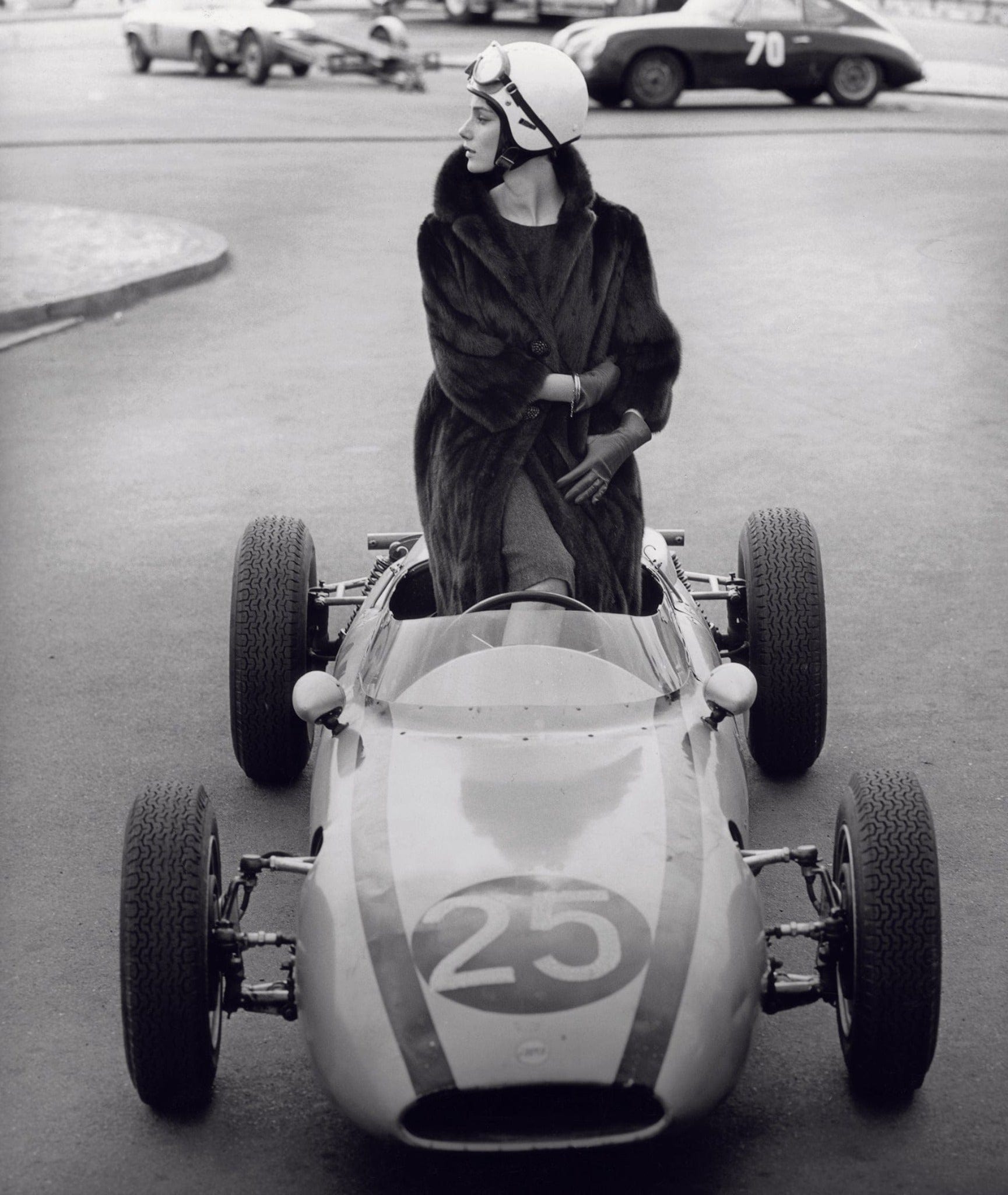 Lightworks Judy Dent auf der Avus, Berlin Photograph