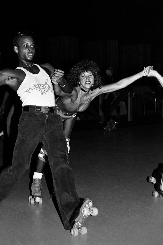 The MF Gallery Flipper's Roller Boogie Palace (Dancing Skaters), 1979-81 Photograph