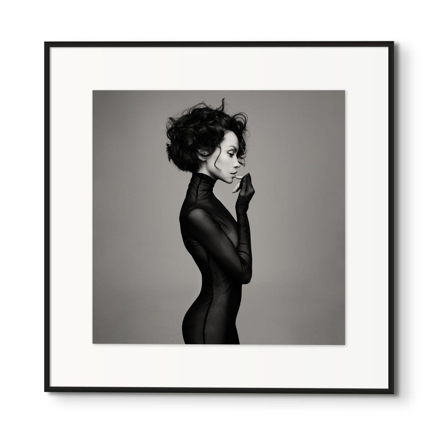 Lightworks Black Dress Portrait #1 Photograph