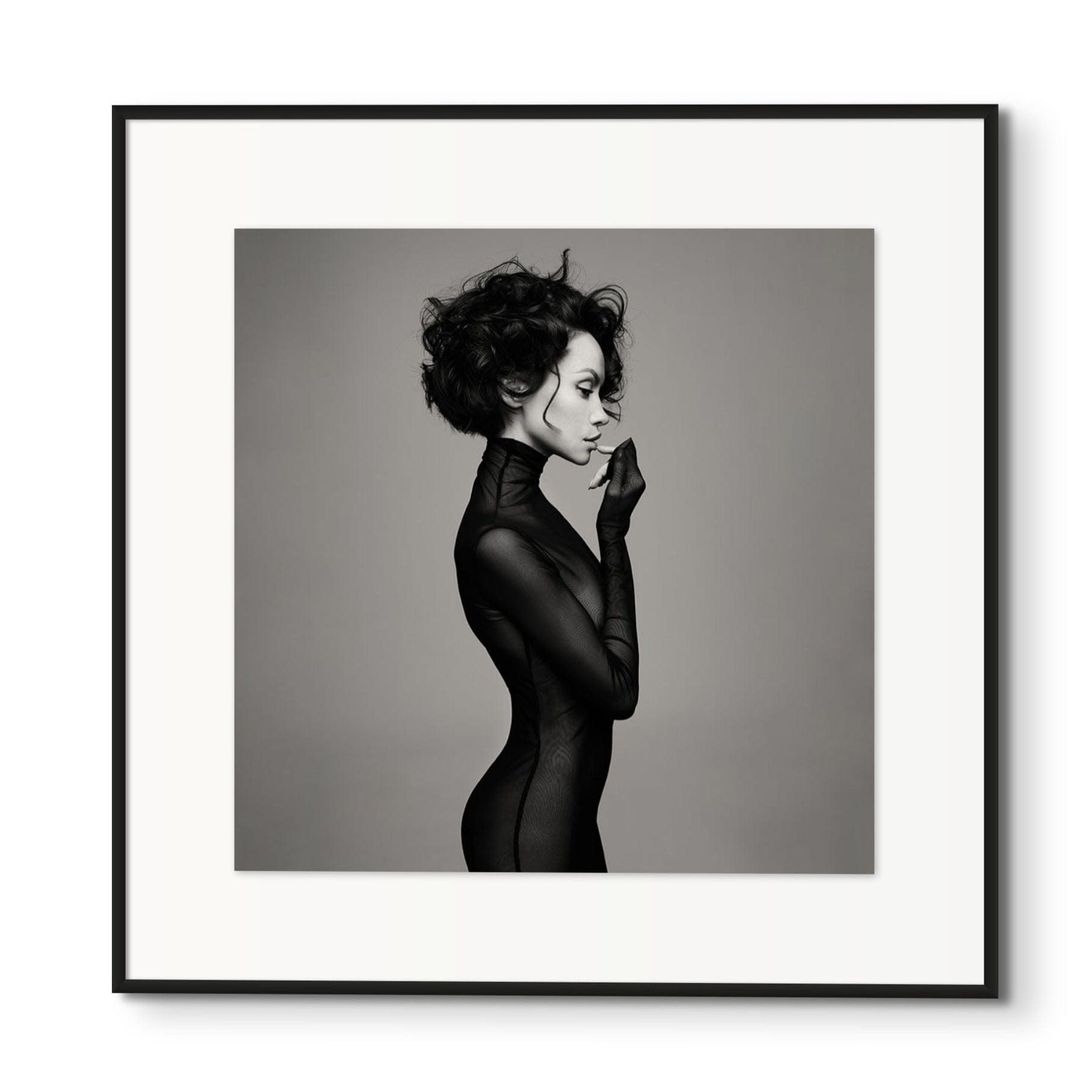 Lightworks Black Dress Portrait #1 Photograph