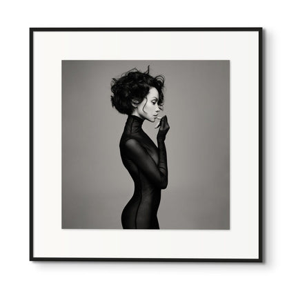 Lightworks Black Dress Portrait #1 Photograph