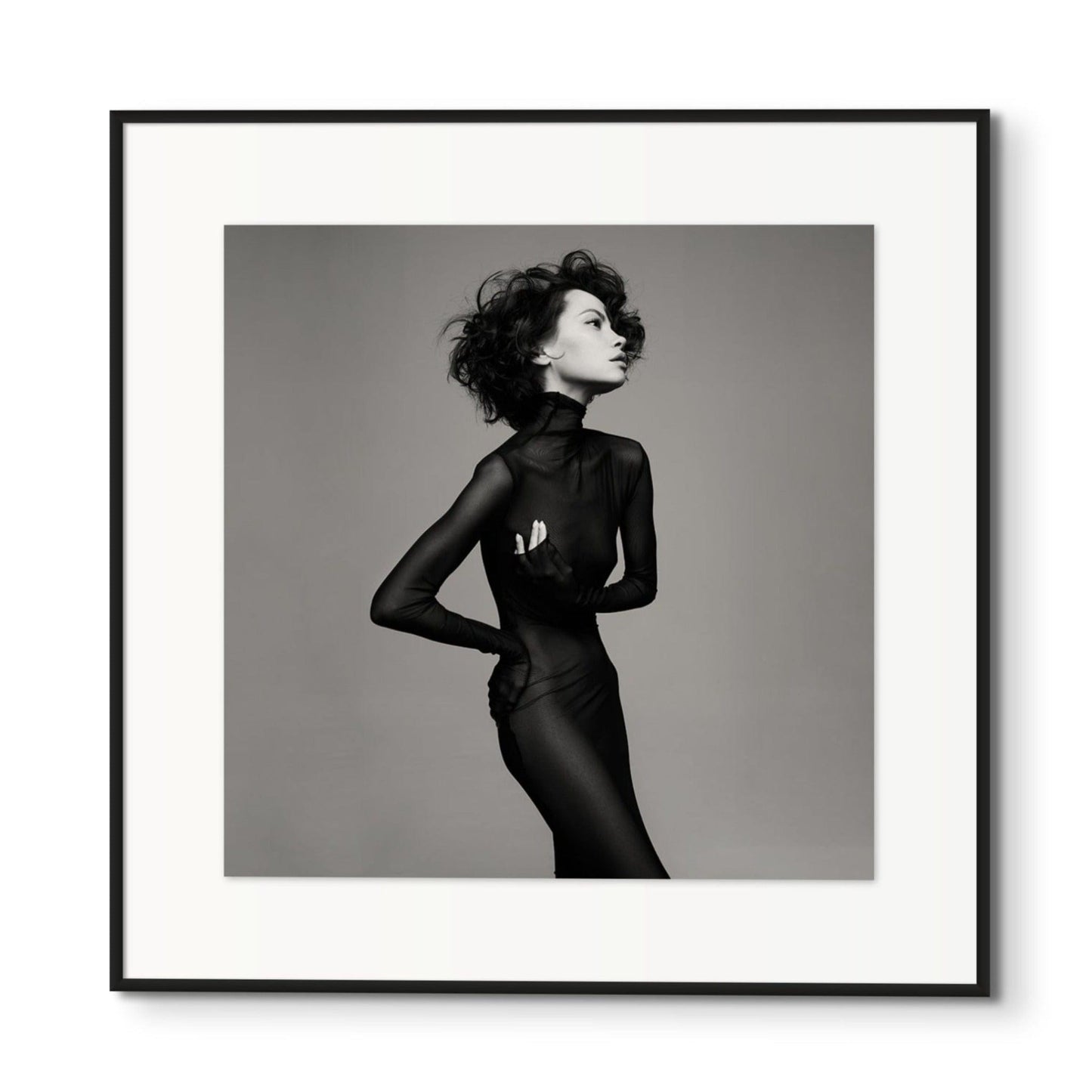 Lightworks Black Dress Portrait #7 Photograph