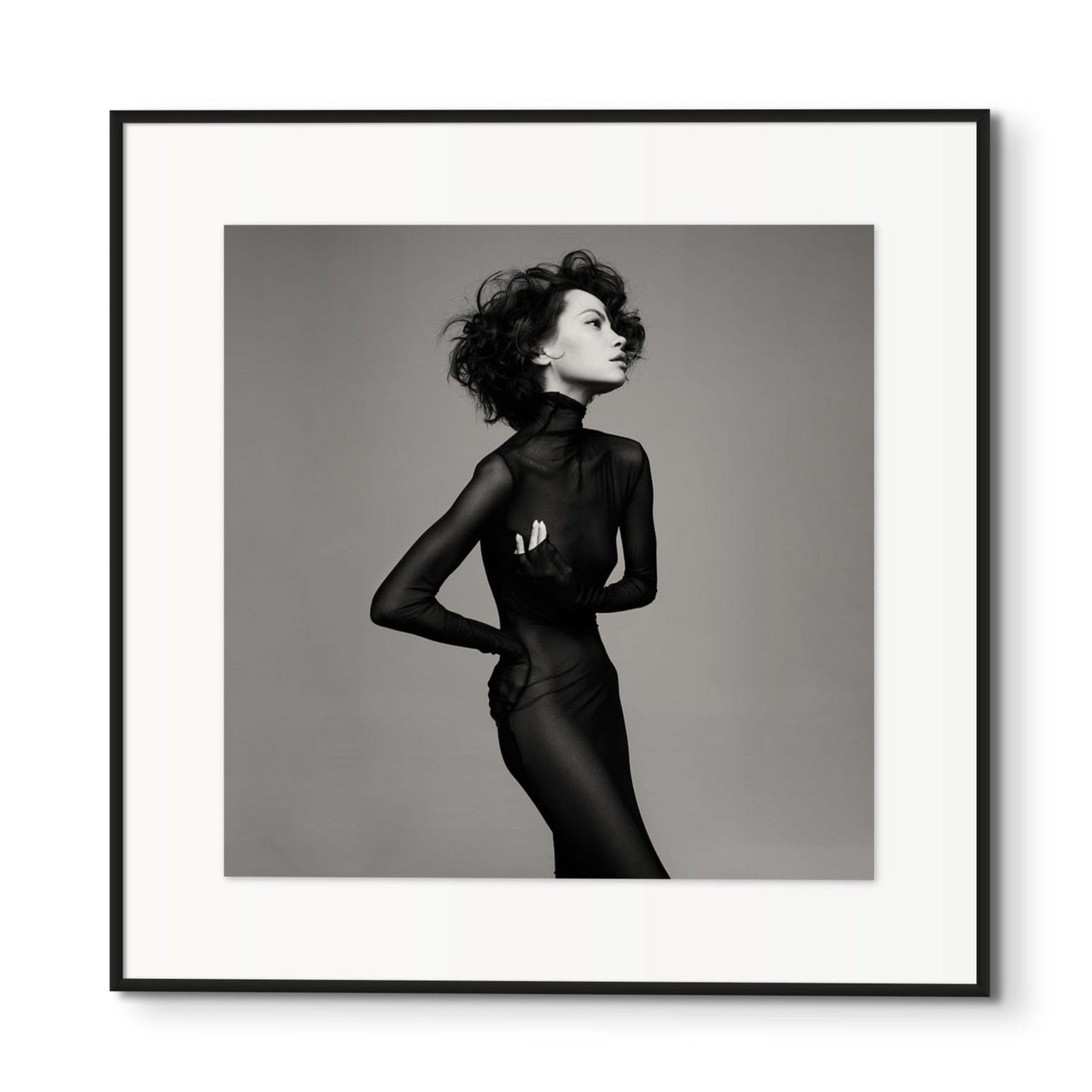 Lightworks Black Dress Portrait #7 Photograph