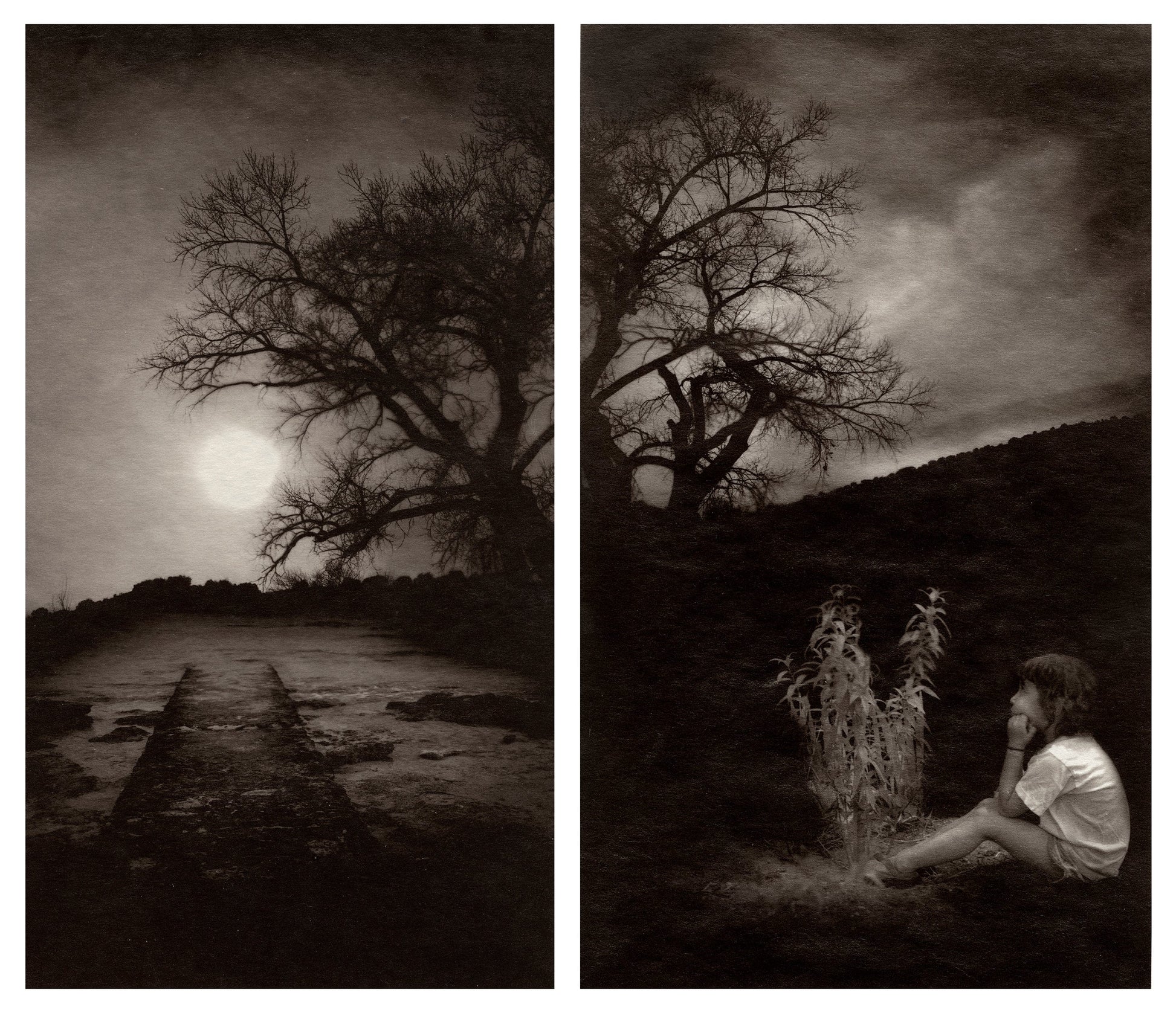 Vision Neil Folberg Gallery Here nor There 4&8 (diptych) Photograph