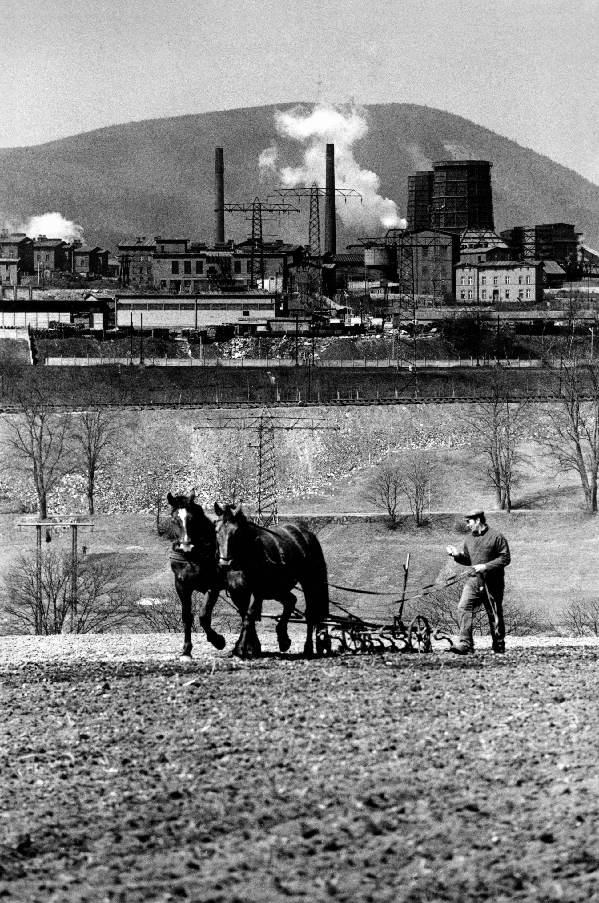MMX Gallery Ploughing near Walbrzych, Silesia Photograph