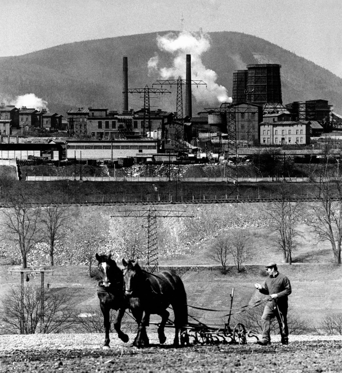MMX Gallery Ploughing near Walbrzych, Silesia Photograph