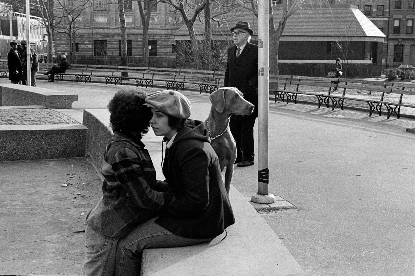 The MF Gallery Washington Square Park, New York, NY, 1974 Photograph