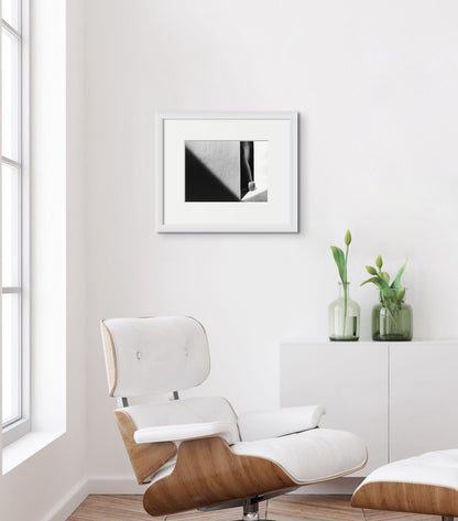 Lightworks Apple on Sill with Diagonal Shadow Photograph